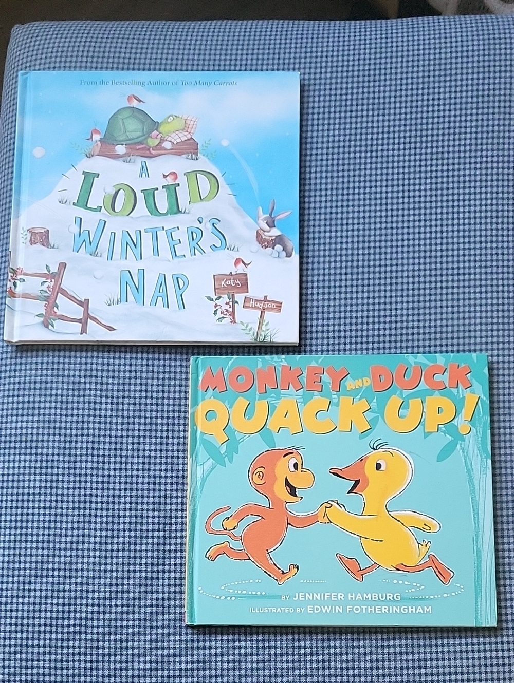 Two Hardcover Children's Books